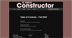 Desktop Screenshot of elnuevoconstructor.com